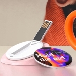Clé USB en forme de badge