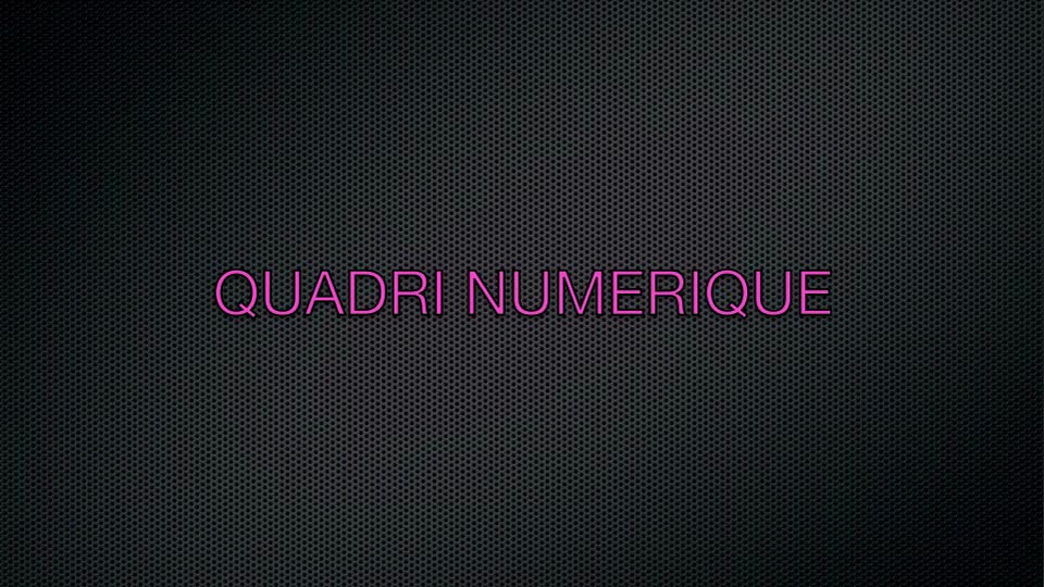 Quadri Numérique