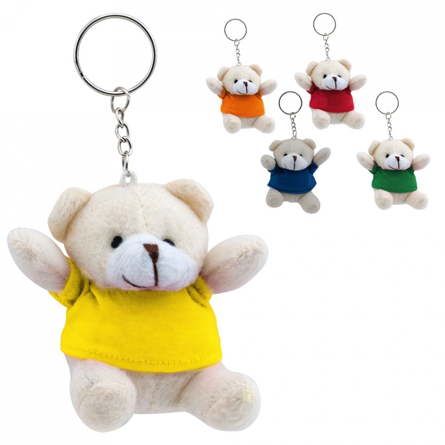 Porte-clés Ours En Peluche Schaffer Avec Cœur - Cadeau Mignon, Fabriqué Avec Soin En Indonésie