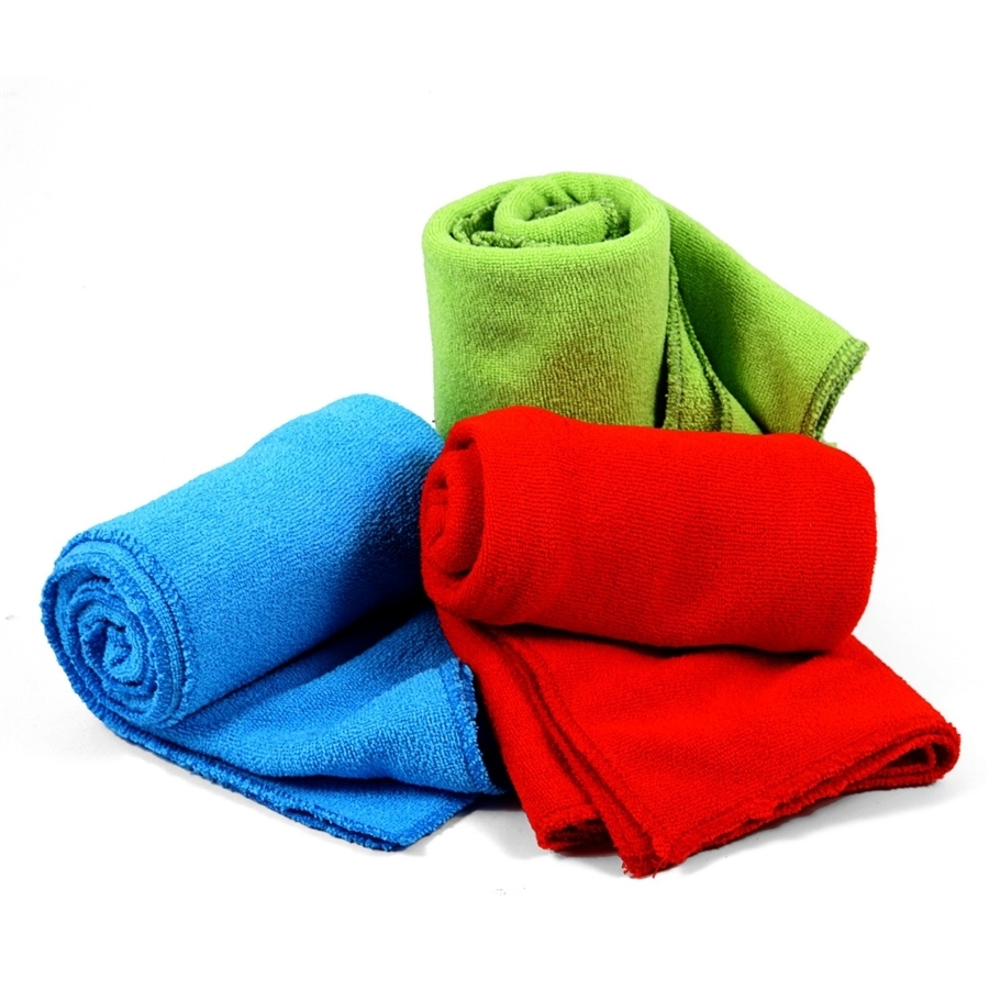 Set De 2 Serviettes Microfibre Sport | Grande 120x50cm + Petite 80x40cm | Absorbantes Et Séchage Rapide