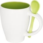 Mug céramique avec cuillère 250ml*