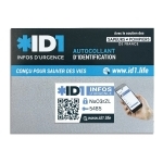 Autocollant d'identification ID1