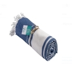 Fouta en matières recyclées 180 g/m² 90 x 170 cm