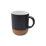 Mug en céramique mate et en liège 300 mL