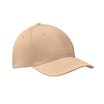 Casquette baseball 6 pans 160 g/m²