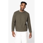 Pull écoresponsable à grosses mailles Homme 730 g/m²