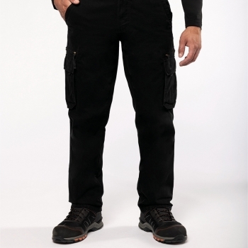 Pantalon cargo coton 270g