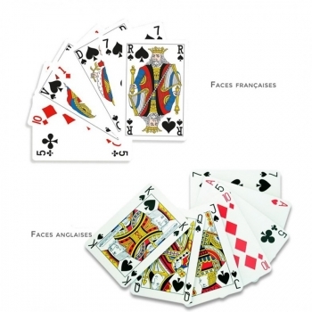 Jeu de bridge  - 55 Cartes