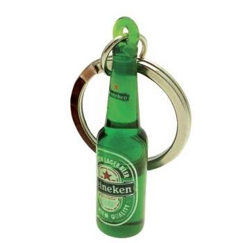 Porte-clés bouteille de bière