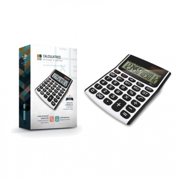 CALCULATRICE 12 CHIFFRES HQ - PREMIUM