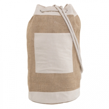 Sac marin en toile de jute
