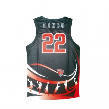 Maillot de Basket Sublimé