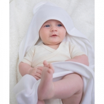 Couverture à capuche pour bébé