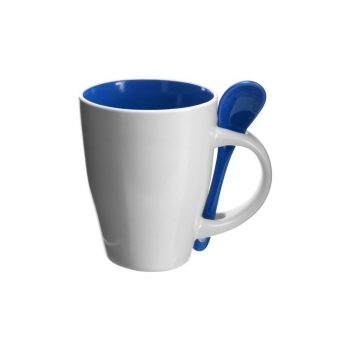 Mug céramique avec cuillère 300 ml