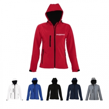 Veste SOFTSHELL FEMME à capuche