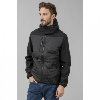 Blouson bi-matière doublé polaire 210 g/m²