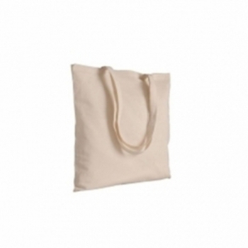 Sac shopping en coton (100 g/m2), anses longues