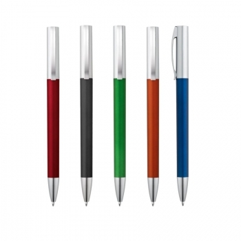 ELBE. Stylo à bille avec clip en métal