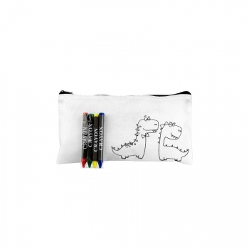 TROUSSE AVEC CRAYONS DRAGONS