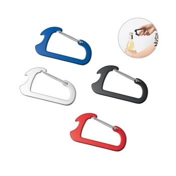 CLOSE. Mousqueton avec décapsulateur