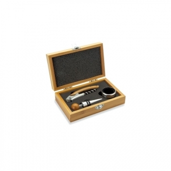 Coffret de sommelier en bambou SONOMA