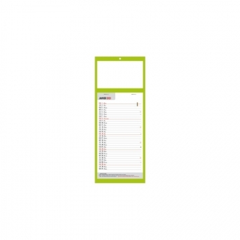 PLAQUE 1 VUE SIMPLE VERTE 2023
