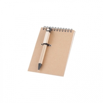 Concern bloc note avec stylo