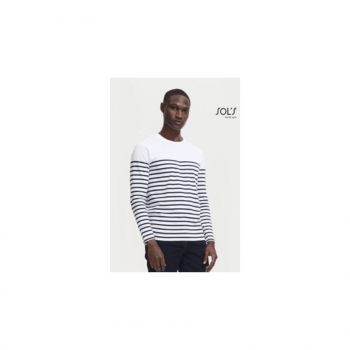 MATELOT LSL MEN TEE-SHIRT HOMME MANCHES LONGUES RAYÉ