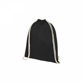 Sac à dos avec cordon en coton organique Orissa 140 g/m² GOTS 5L