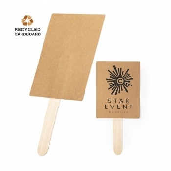 EVENTAIL EN CARTON RECYCLE