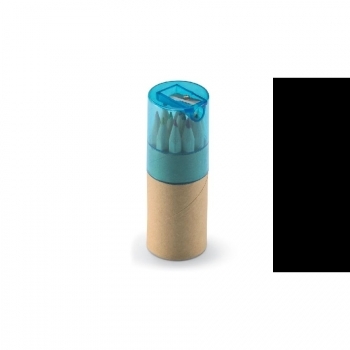 Tube 12 crayons de couleur LAMBUT