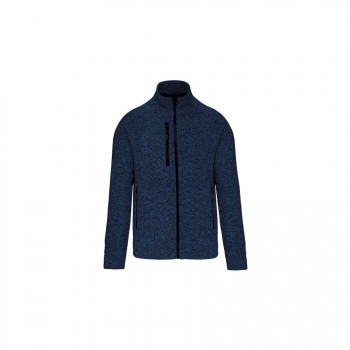 Veste zippée chinée homme