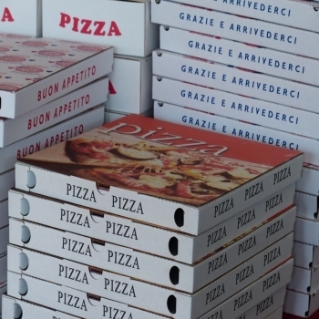 Boîte à pizza