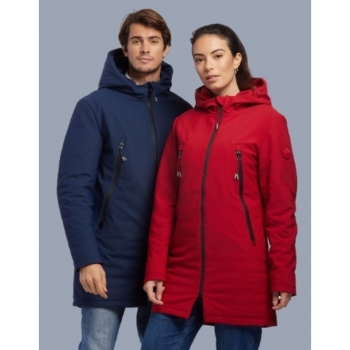 Parka softshell avec doublure doudoune