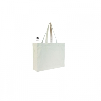 SAC SHOPPING 220GRS COTON AVEC SOUFFLETS : MALIBU