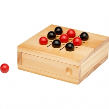 Jeu de morpion en bois