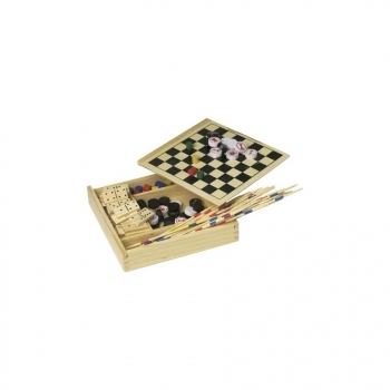 Set de 5 jeux bambou en coffret
