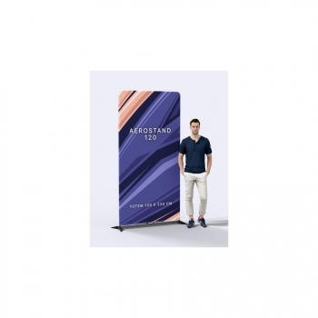 Stand Noir HD 85 x 200 cm