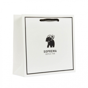 Sac en papier 30 x 18 x 30 + 5 cm 185 g/m²