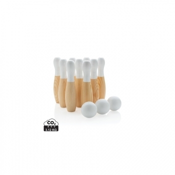 Jeu de quilles en bois