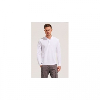 POLO UNISEXE MANCHES LONGUES POLYCOTON SOL'S PRIME LSL 200 g/m²