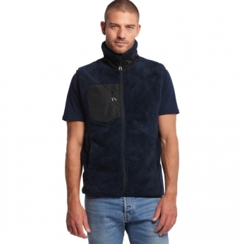 Veste sans manches Homme en polyester recyclé Mustaghata® 360 g/m²
