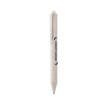 Stylo en paille de blé