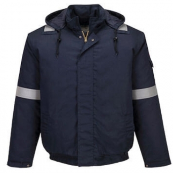 Blouson bombers résistant aux flammes