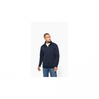 Sweat-shirt col zippé 300g 