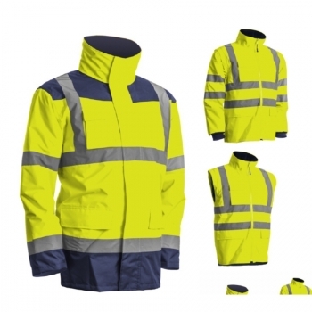 Parka 4 en 1 à manches et doublure amovibles