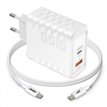 Pack chargeur secteur 65W - câble USB-C 65W