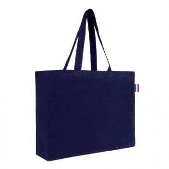 Sac coton à soufflet fabriqué en France