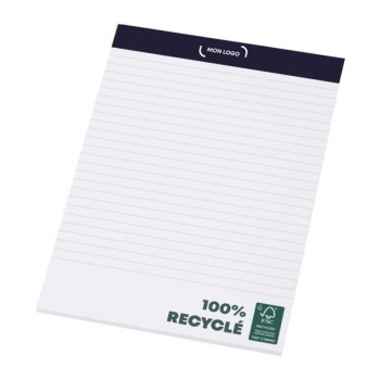 Bloc-notes A5 recyclé sans couverture