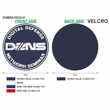 Patch rubber 8 cm D2NS